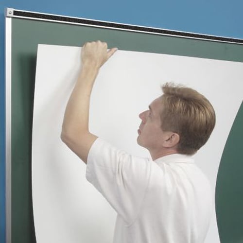 Best-Rite Porcelain Steel Self-Adhesive Whiteboard Resurfacing Skin