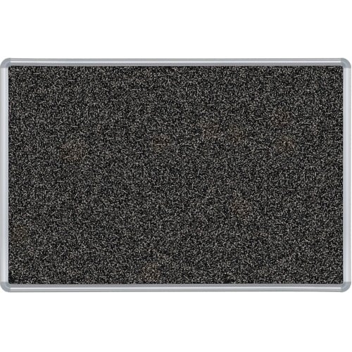 Best-Rite 2' x 3' Rubber-Tak Bulletin Board with Silver Presidential Trim