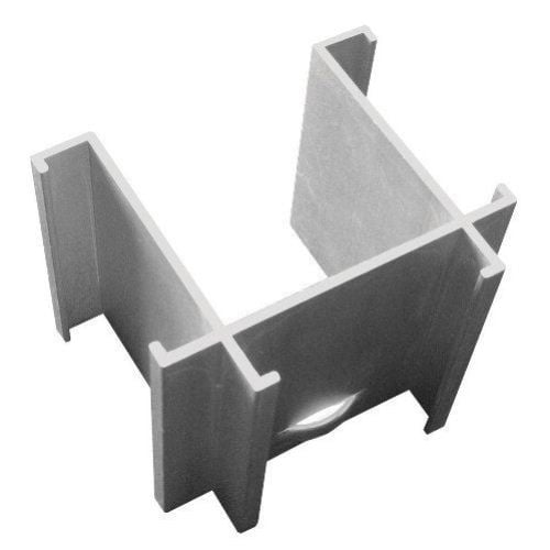 Best-Rite Standard Modular Panel Connector - 3 Way Right Connector