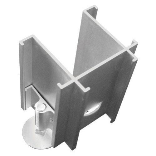 Best-Rite Standard Modular Panel Connector - 3 Way Right with Leg