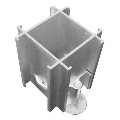 Best-Rite Standard Modular Panel Connector - 4 Way Right with Leg