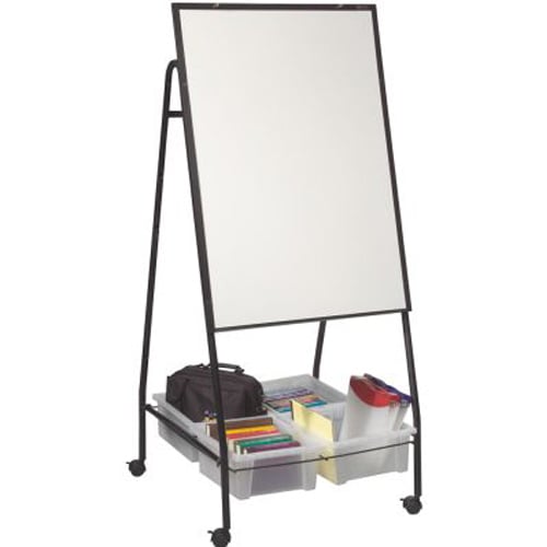 Best-Rite Storage Wheasel Mobile Easel - Magnetic Porcelain Surface