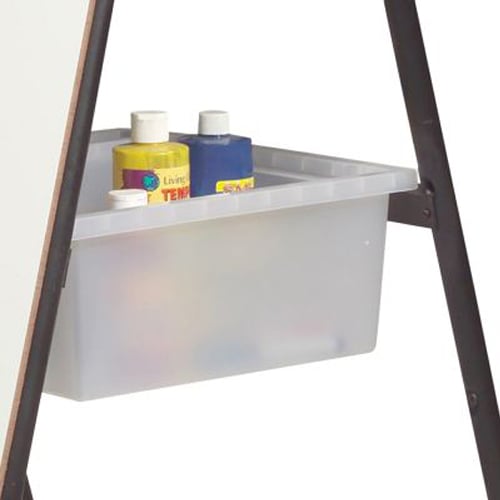 Best-Rite Storage Wheasel Mobile Easel - Magnetic Porcelain Surface