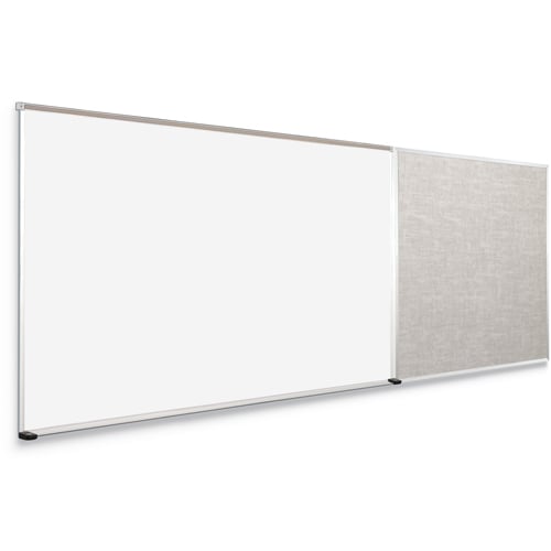 Best-Rite Type E Combo-Rite Porcelain Whiteboard and Tackboard