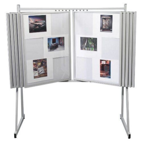 Best-Rite White Matboard Swinging Floor Display Panels - 10pk