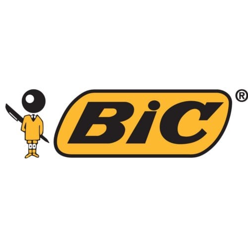 BIC Clic Stick 1.0mm Retractable Black Ball Pen (White Barrel) - 60/Box (CSM60BK)