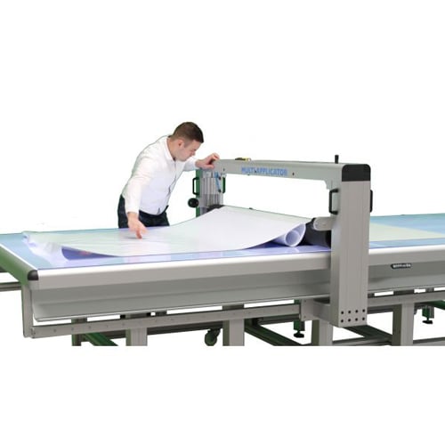 Royal Sovereign 141" Multi-Applicator Illuminated Table for Mounting and Lamination - BKA-160/350