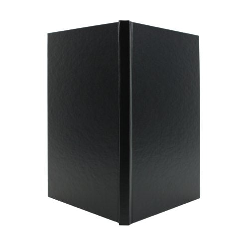 Black 1/2" Thermal Binding Hard Covers – Kivar – 100/Pack