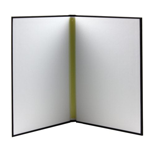 Black 1/2" Thermal Binding Hard Covers – Kivar – 100/Pack