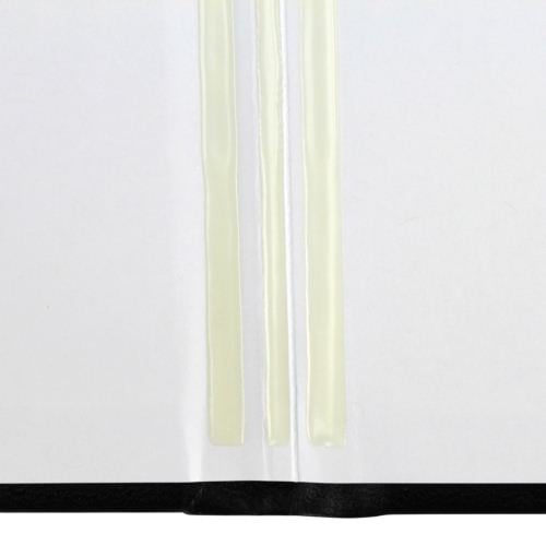 Black 1-1/4" Thermal Binding Hard Covers – Kivar – 100/Pack