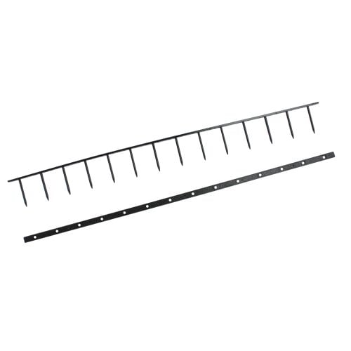 Black 1" x 14" Velobind Compatible Hot Knife Binding Strips