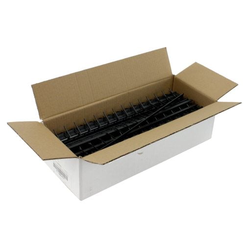Black 1" x 14" Velobind Compatible Hot Knife Binding Strips