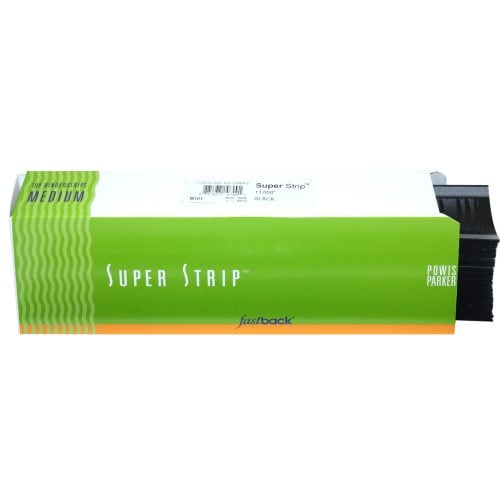 Black 11" Medium Powis Parker Fastback Super Strips - M101