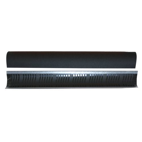Black 11" Wide Powis Parker Fastback Super Strips (300/Case) - 56WFBBLACK