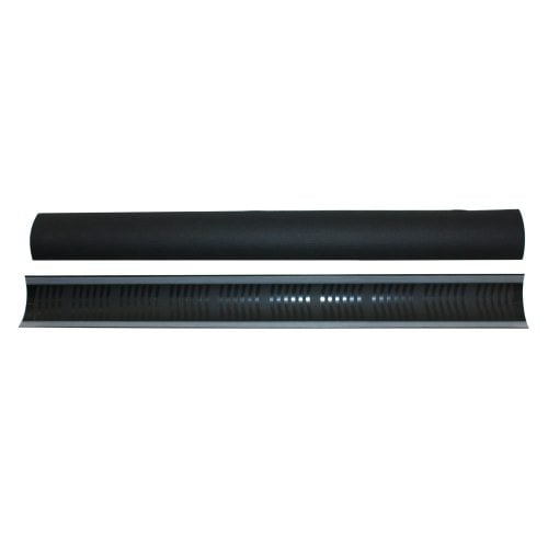 Black 14" Medium Powis Parker Fastback Super Strips - 400pk