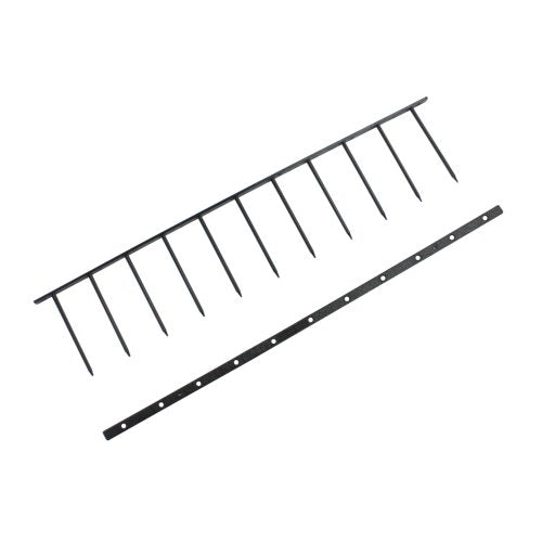 Black 2" x 11" Velobind Compatible Hot Knife Binding Strips