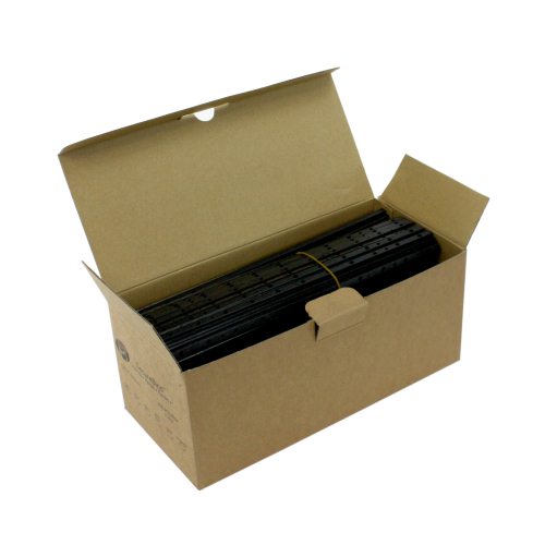 Black 2" x 11" Velobind Compatible Hot Knife Binding Strips