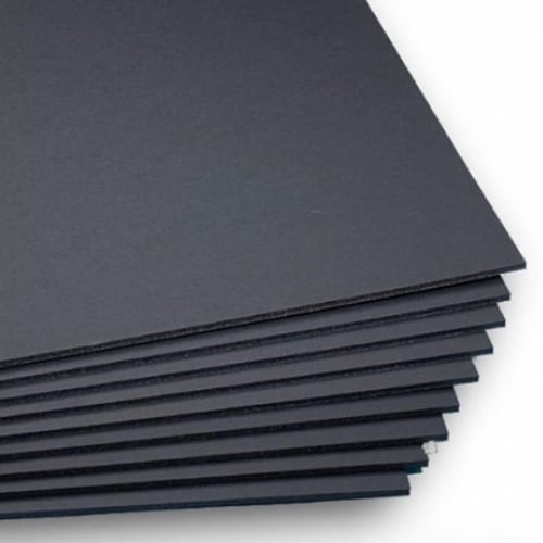 Black 3/16" Foam Core 20" x 30" Mounting Boards - 10pk