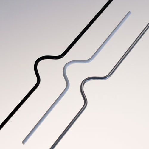 White 4" Preformed Wire Calendar Hangers - 5000pcs/Reel