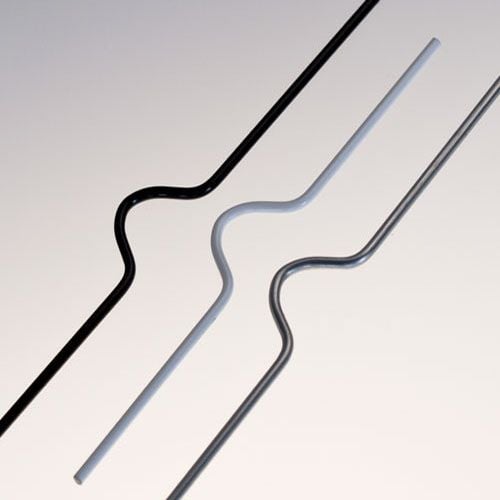 White 12" Preformed Wire Calendar Hangers - 2500pcs/Reel