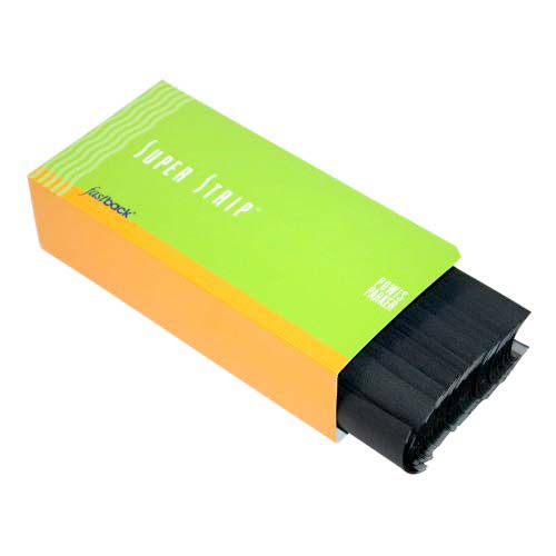 Black 8.5" Medium Powis Parker Fastback Super Strips - M001