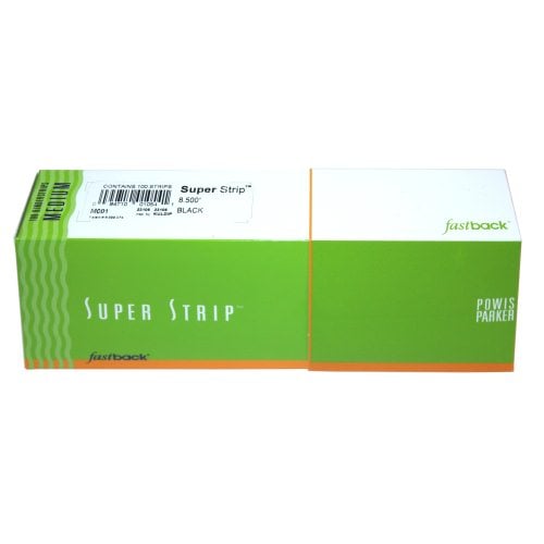 Black 8.5" Medium Powis Parker Fastback Super Strips - M001