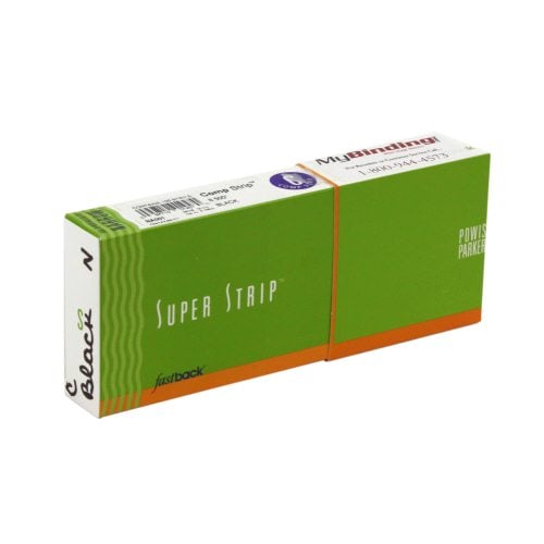Black 8.5" Narrow Powis Parker Fastback Composition Strips - NA001