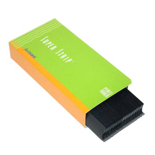 Black 8.5" Narrow Powis Parker Fastback Super Strips - N001