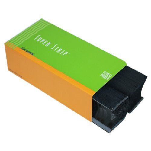 Black 8.5" Wide Powis Parker Fastback Super Strips (300/Case) - 56WFB85BLK