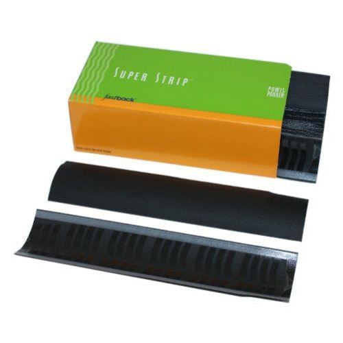 Black 8.5" Wide Powis Parker Fastback Super Strips (300/Case) - 56WFB85BLK