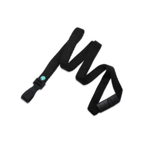 Black Break-Away 3/8" Bamboo Lanyard - 100pk