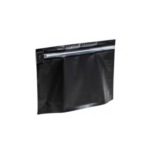 Black Small Child Resistant Bags (6.69" x 4" x 2.36") - 50pk