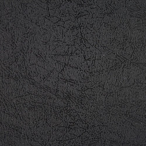 16mil Black Leather Grain Poly Covers