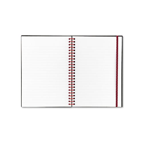 Black n Red 5-7/8" x 8-1/4" Ruled Perforated Notebook - C67009