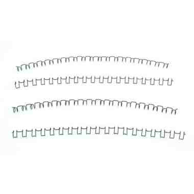 5/8" Black Spiral-O 19 Loop Wire Binding Combs - 100pk