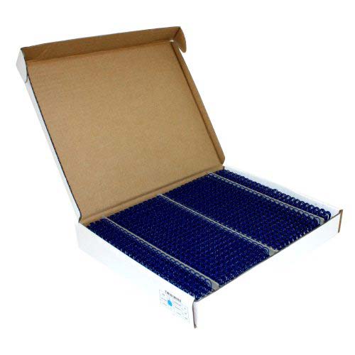 Blue 5/16" 3:1 Pitch Twin Loop Wire - 100pk