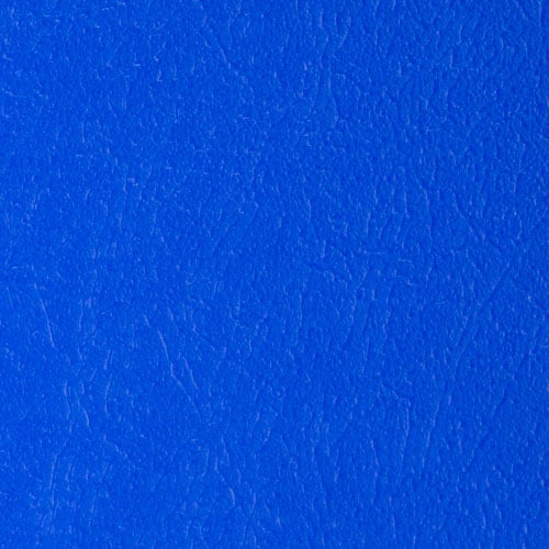 16mil Blue Leather Grain Poly Covers
