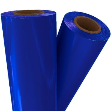 Blue Pigment 24" x 500' Laminating / Toner Fusing Foil - 1" Core