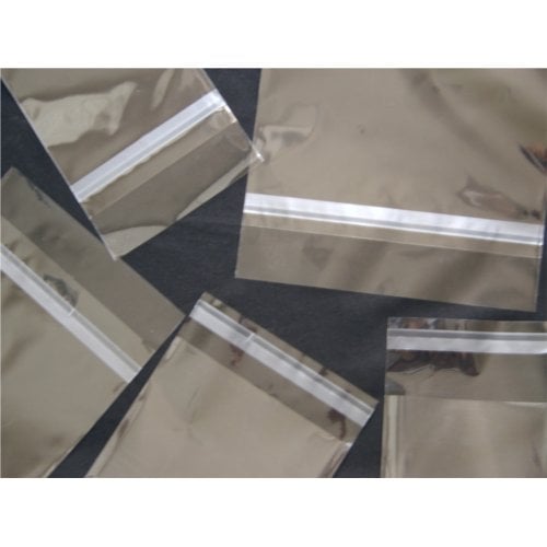 BOPP Clear Poly Lip-N-Tape Resealable Bags