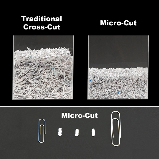 Boxis AF110 AutoShred 110-Sheet Level P-4 Micro-Cut Shredder