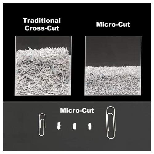 Boxis AF120 AutoShred 120-Sheet Level P-4 Micro-Cut Shredder