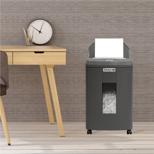 Boxis AF140 AutoShred 140-Sheet Level P-4 Micro-Cut Shredder