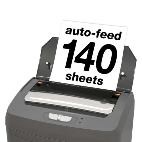 Boxis AF140 AutoShred 140-Sheet Level P-4 Micro-Cut Shredder