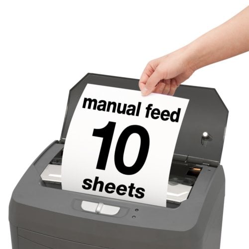Boxis AF140 AutoShred 140-Sheet Level P-4 Micro-Cut Shredder