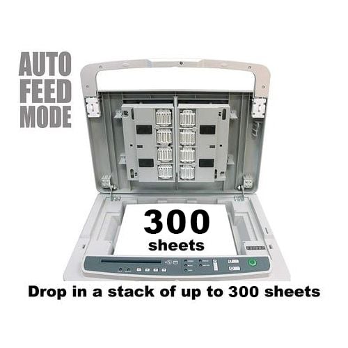 Boxis AF300A AutoShred 300-Sheet Level P-4 Micro-Cut Shredder