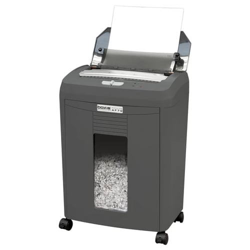 Boxis AF70 AutoShred 70-Sheet Level P-4 Micro-Cut Shredder