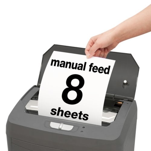 Boxis AF90 AutoShred 90-Sheet Level P-4 Micro-Cut Shredder - Discontinued