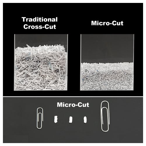 Boxis AF650 AutoShred 650-Sheet Level P-4 Micro-Cut Shredder