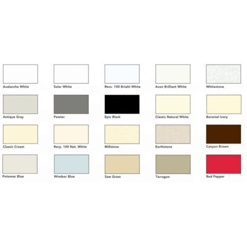 8.75" x 11.25" Classic Crest Binding Covers With Windows - 50 sets (Oversize)