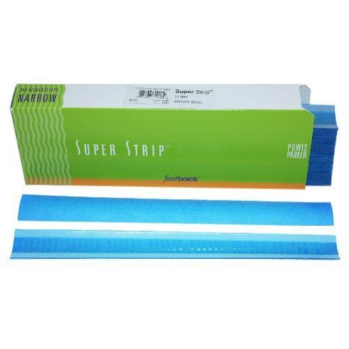 Bright Blue 11" Narrow Powis Parker Fastback Super Strips - N111